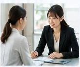 企業担当者との人材相談